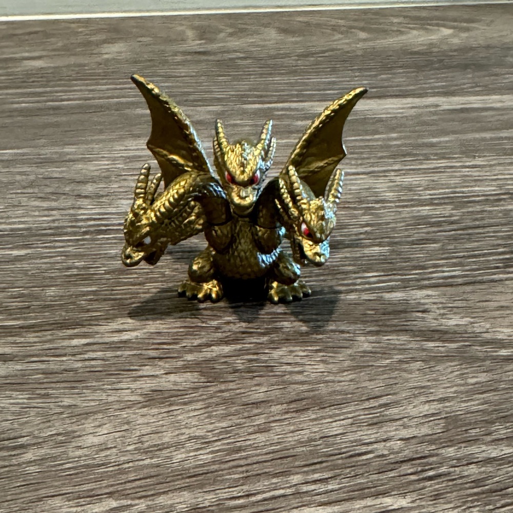 Miniature Godzilla 2” Chibi King Ghidorag TOHO 2013 Mini Figure